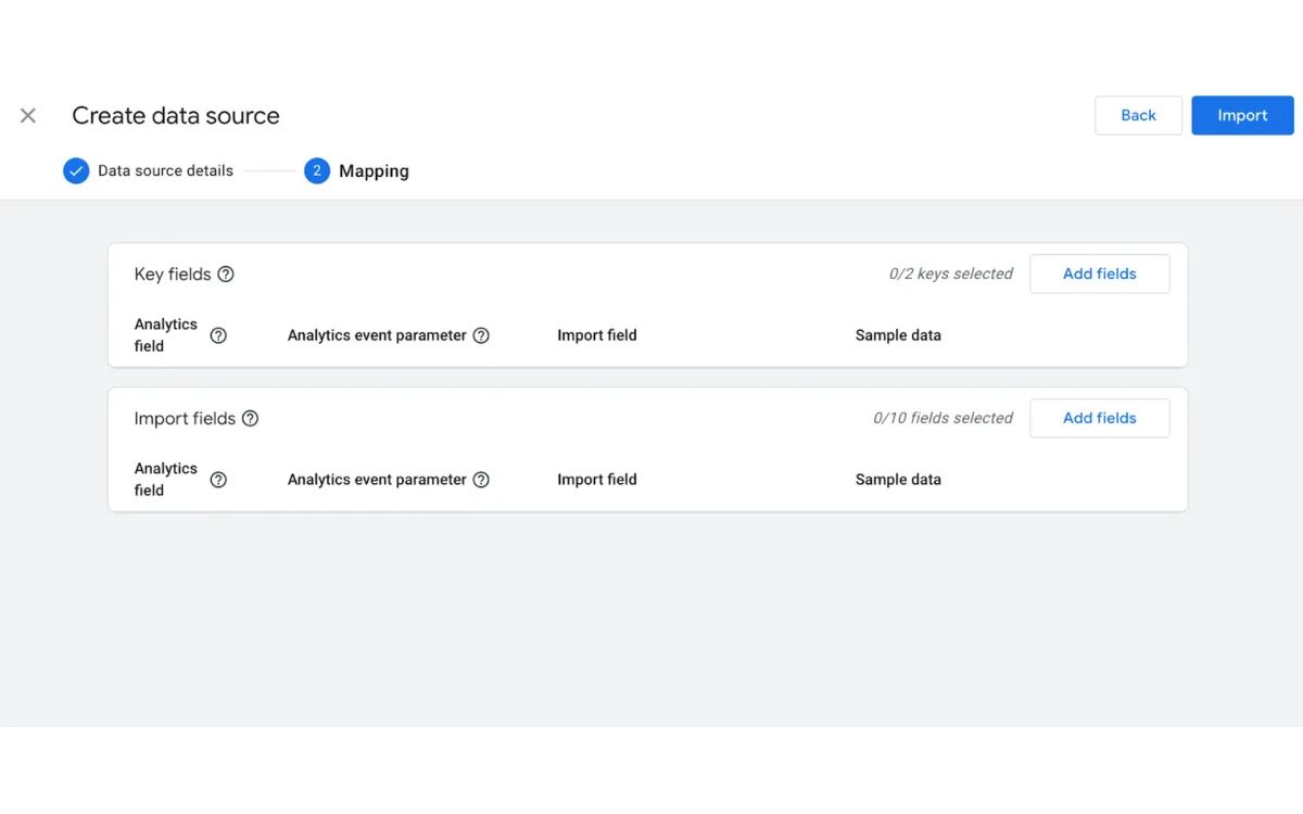 Google Analytics 4 now allows importing custom event data