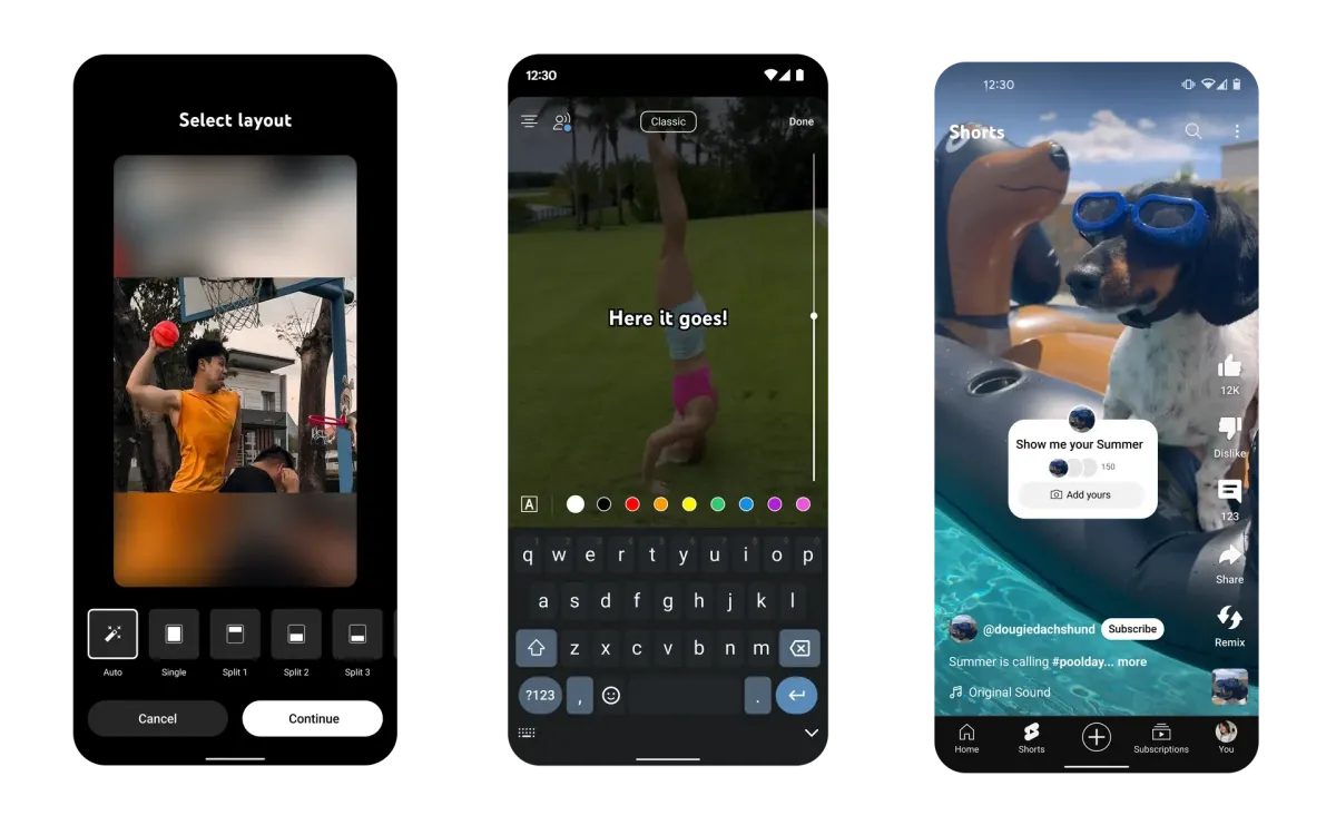 YouTube Shorts gets Interactive with Add Yours Sticker, Text-to-Speech and More