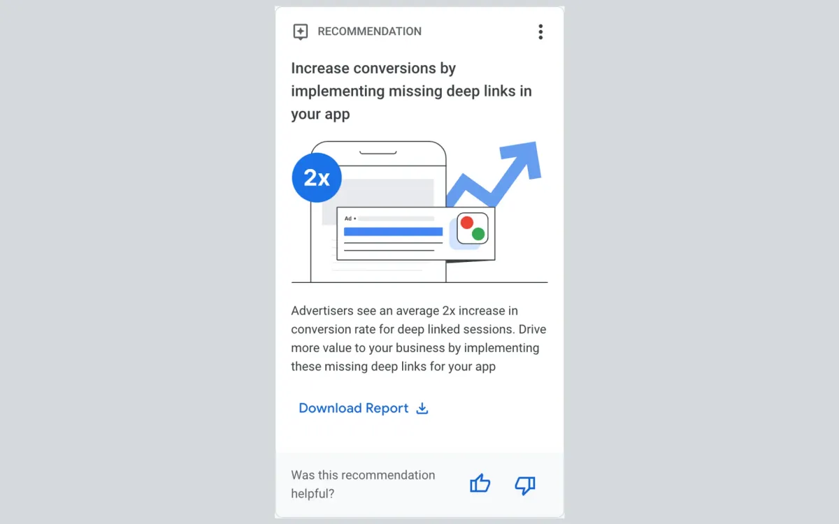 GA4 enhances mobile app engagement with Deep Link Recommendations