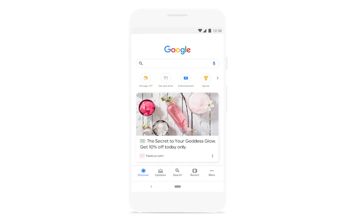 Google's Discover vs Discovery: personalized content meets targeted advertising