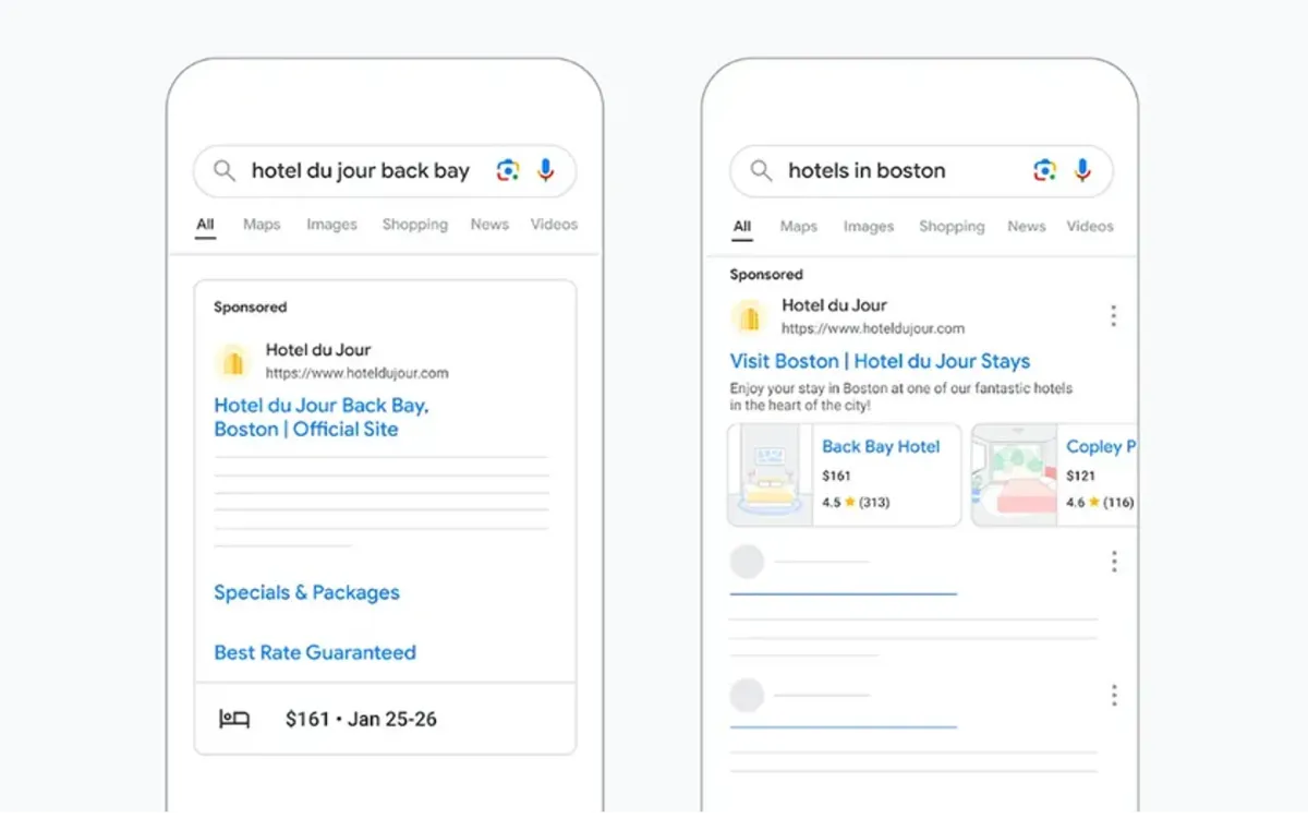 Google expands travel feeds in search ads