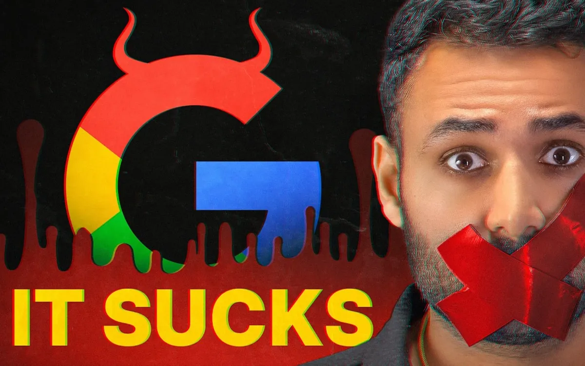 Google Search quality declines, says viral YouTube critique