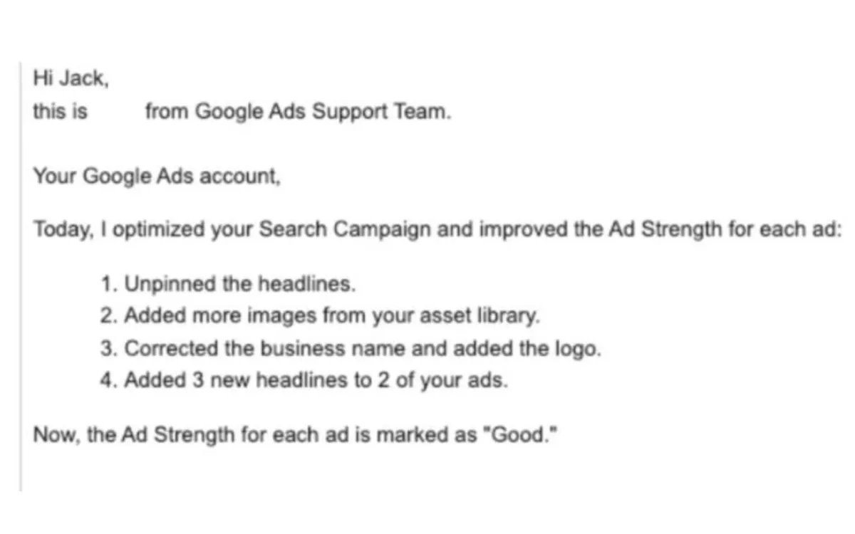 Google Ads Rep's unauthorized account changes spark industry concern