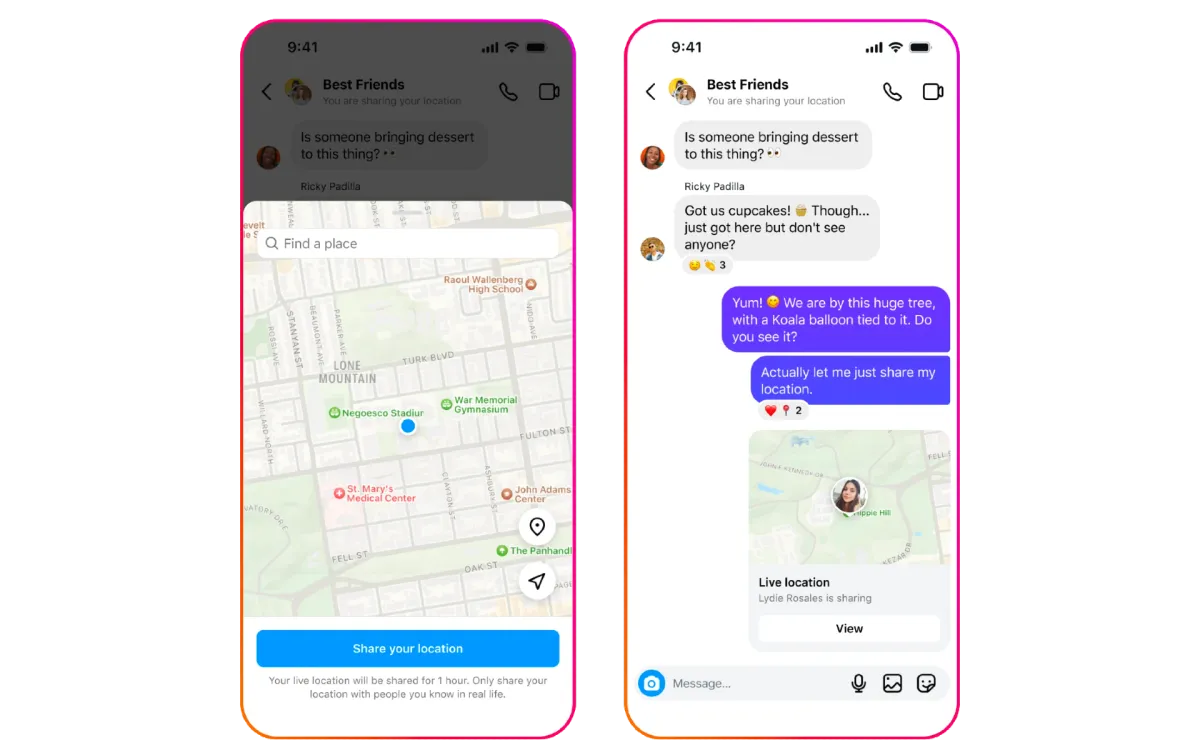 Instagram launches major DM update with location sharing and 300+ new stickers