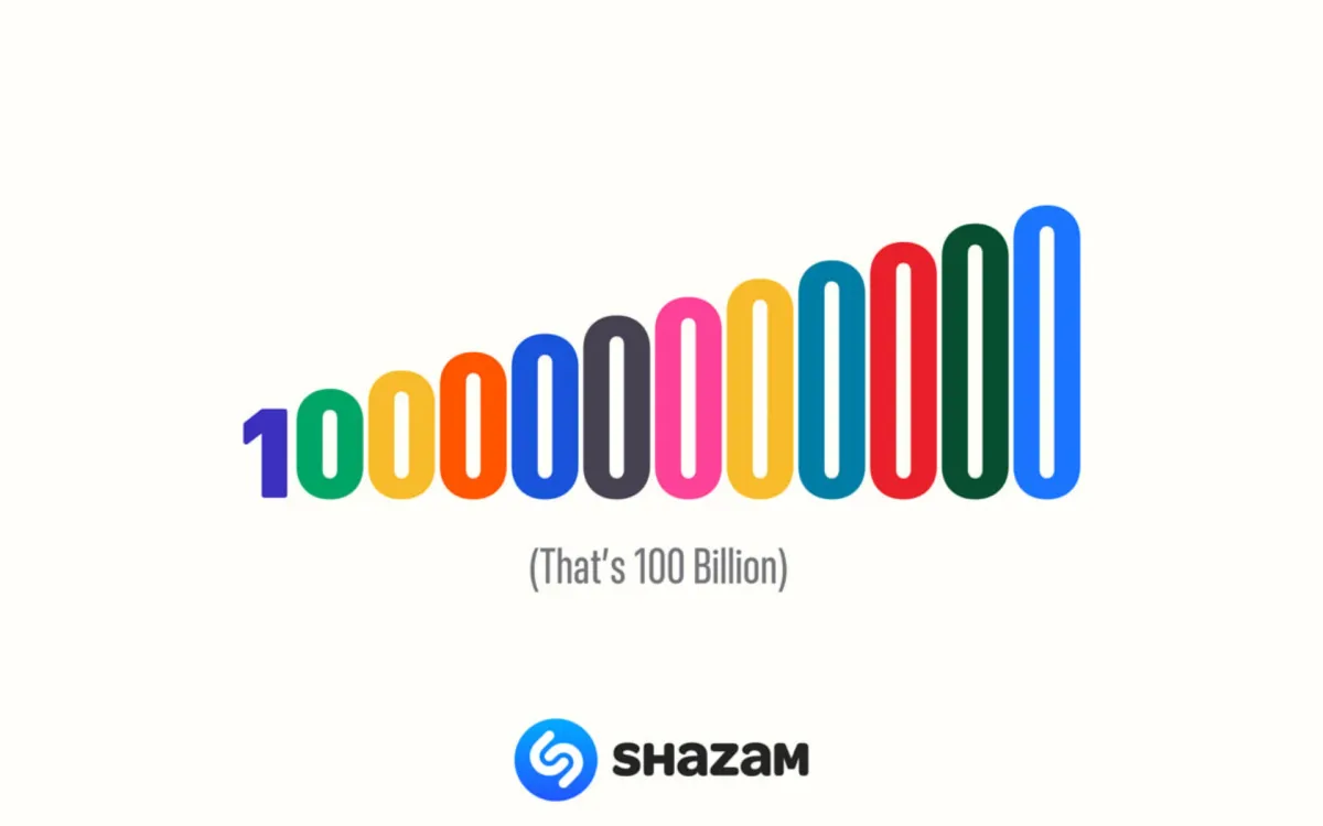 Shazam surpasses 100 billion song identifications