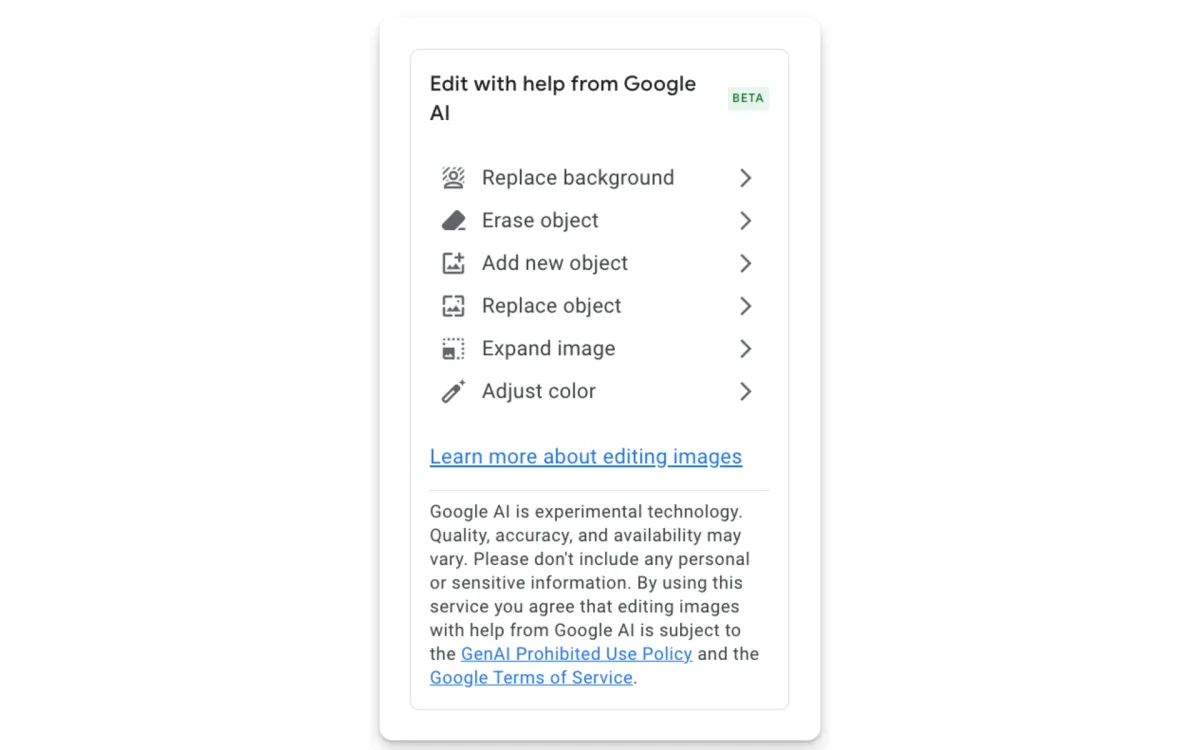 Google introduces AI image editing capabilities for Ads asset library