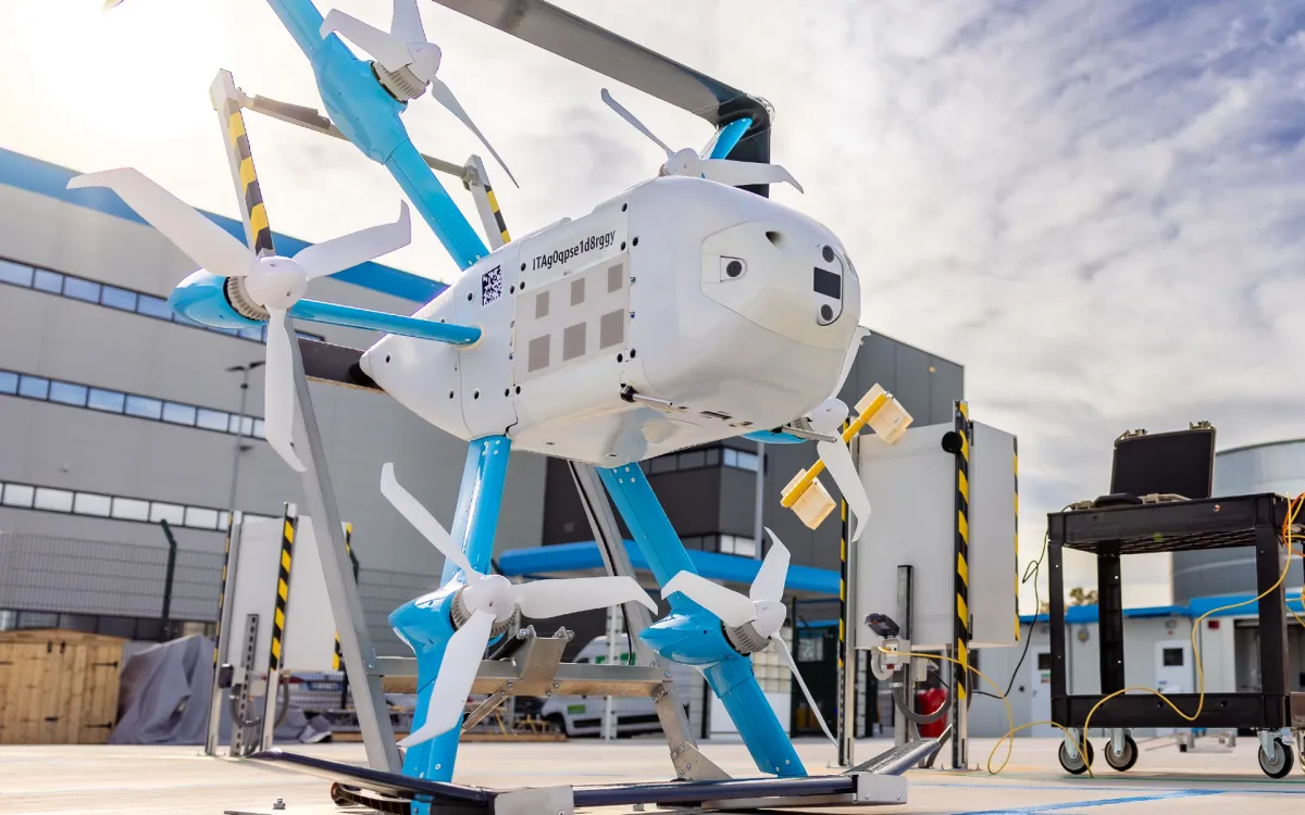 Amazon plans first UK drone delivery hub in Darlington