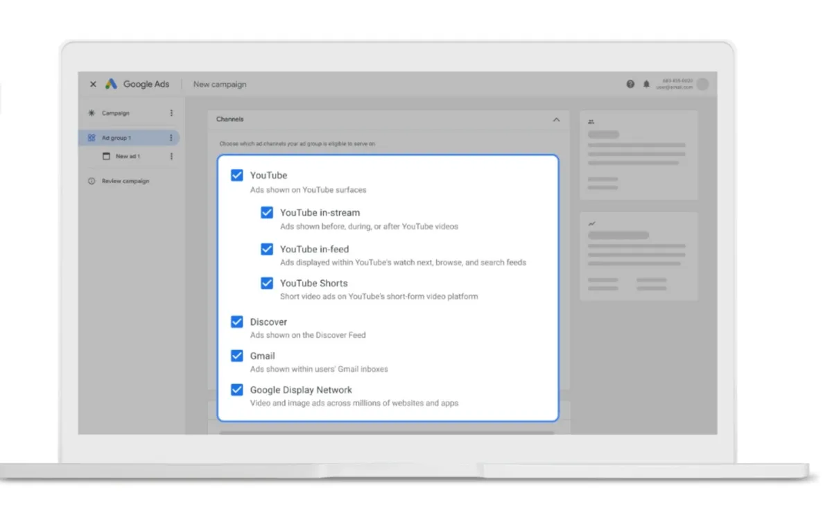 Channel placement controls arrive for Google Demand Gen campaigns
