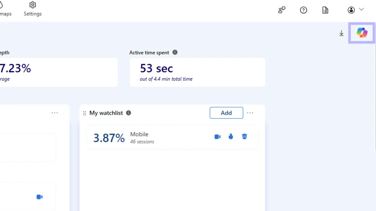 Microsoft adds Copilot to Clarity analytics