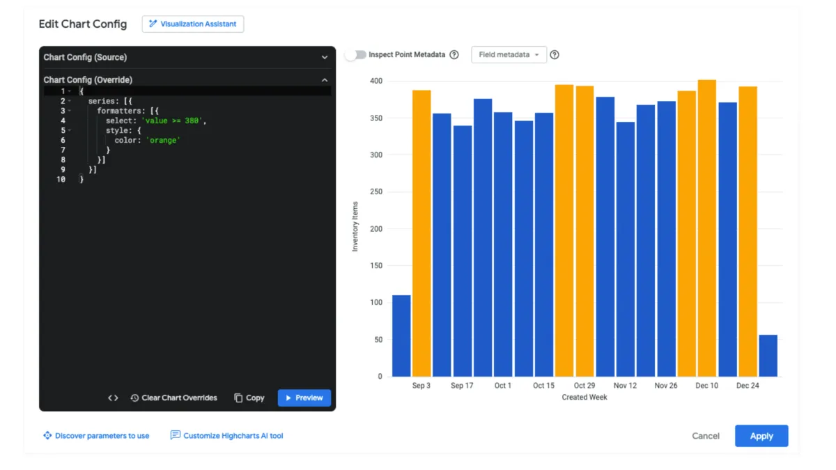 Looker 25.6 launches with new visualization template features and database connection enhancements