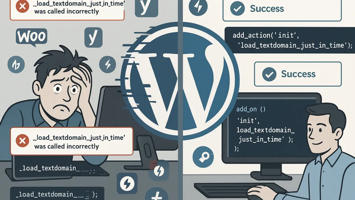 WordPress translation loading error hits thousands of sites overnight