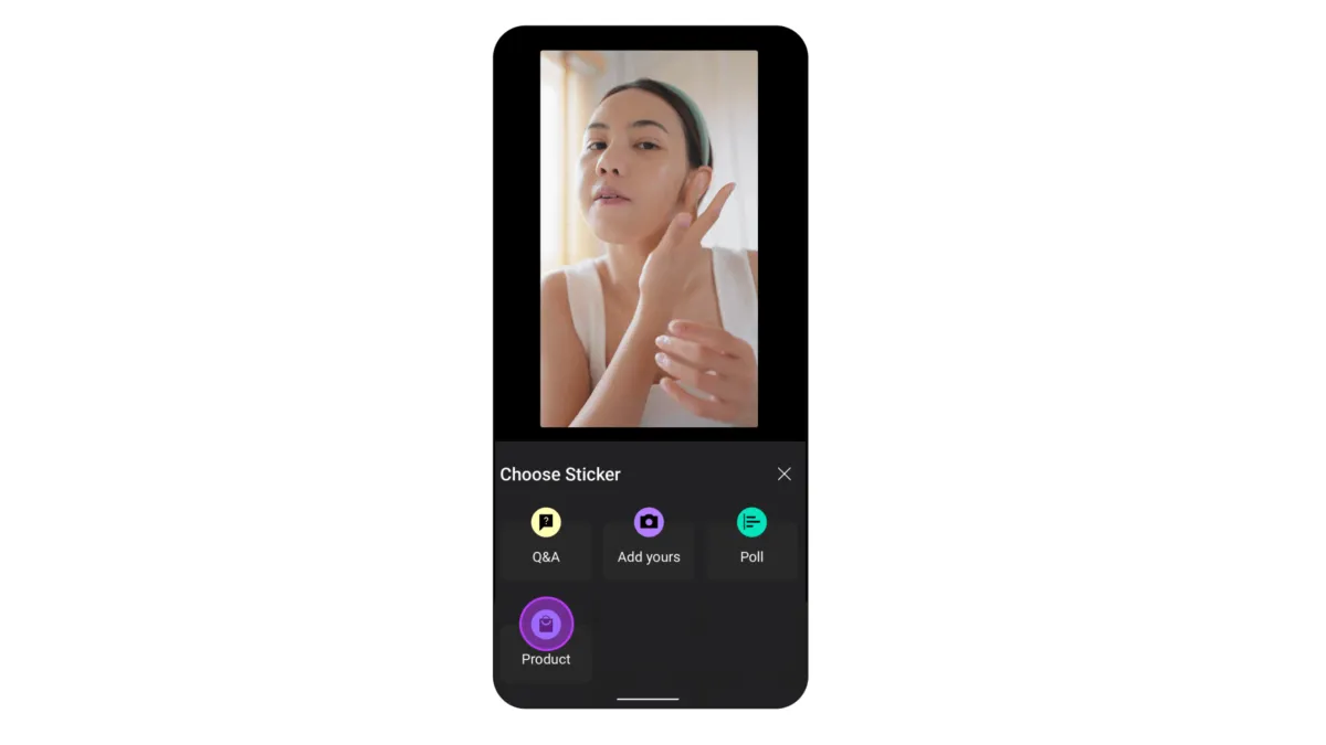 YouTube rolls out shopping product stickers globally for shorts creators