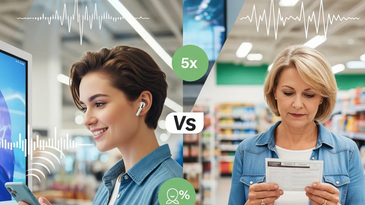 Gen Z buys 5x more from in-store audio ads than Baby Boomers