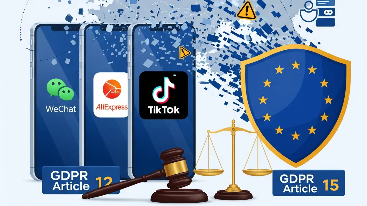 Privacy advocates file GDPR complaints against major Chinese tech platforms