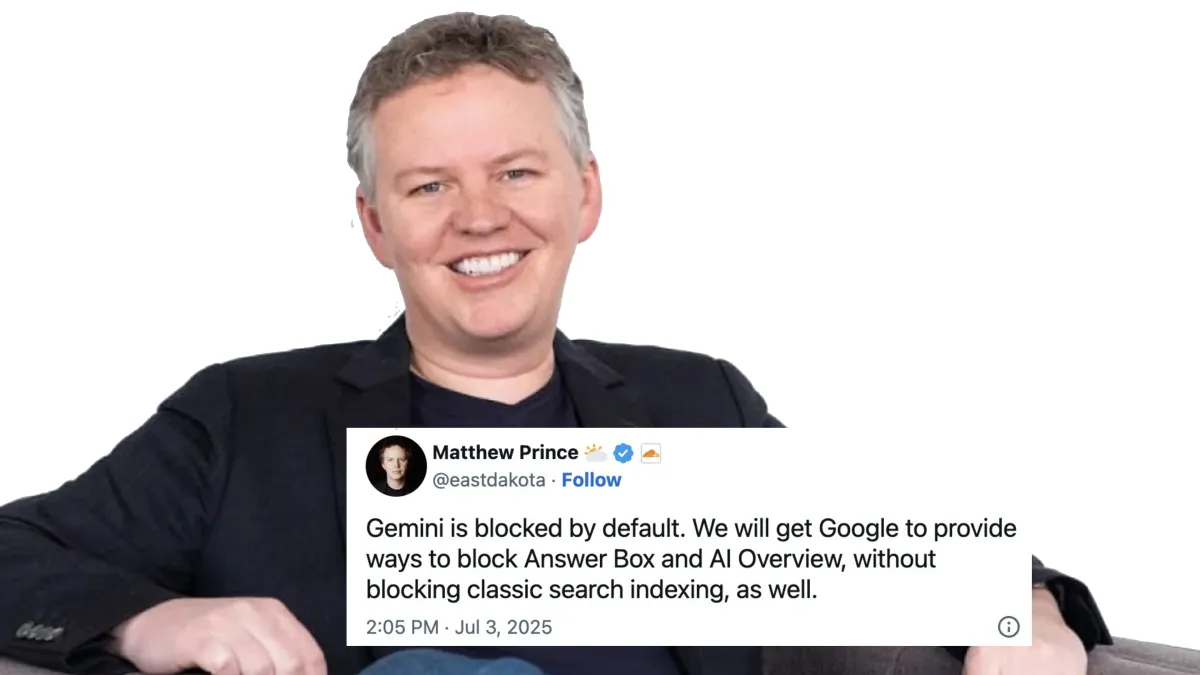 Cloudflare CEO: "We will get Google to provide ways to block AI Overview"