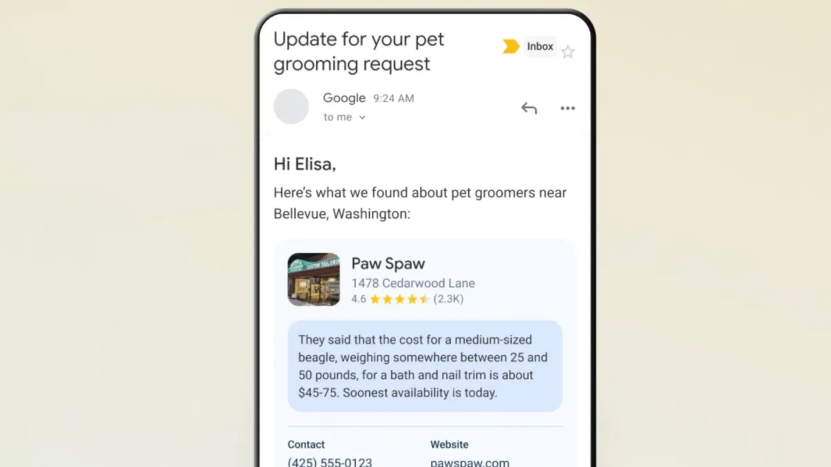 Google search calls small businesses for customers automatically
