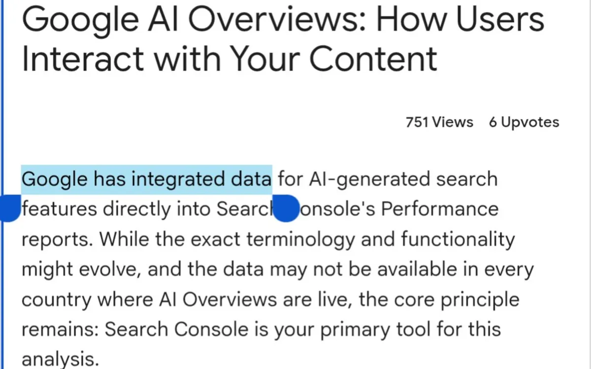 Google retracts AI Overview filter test claims as fake announcement spreads