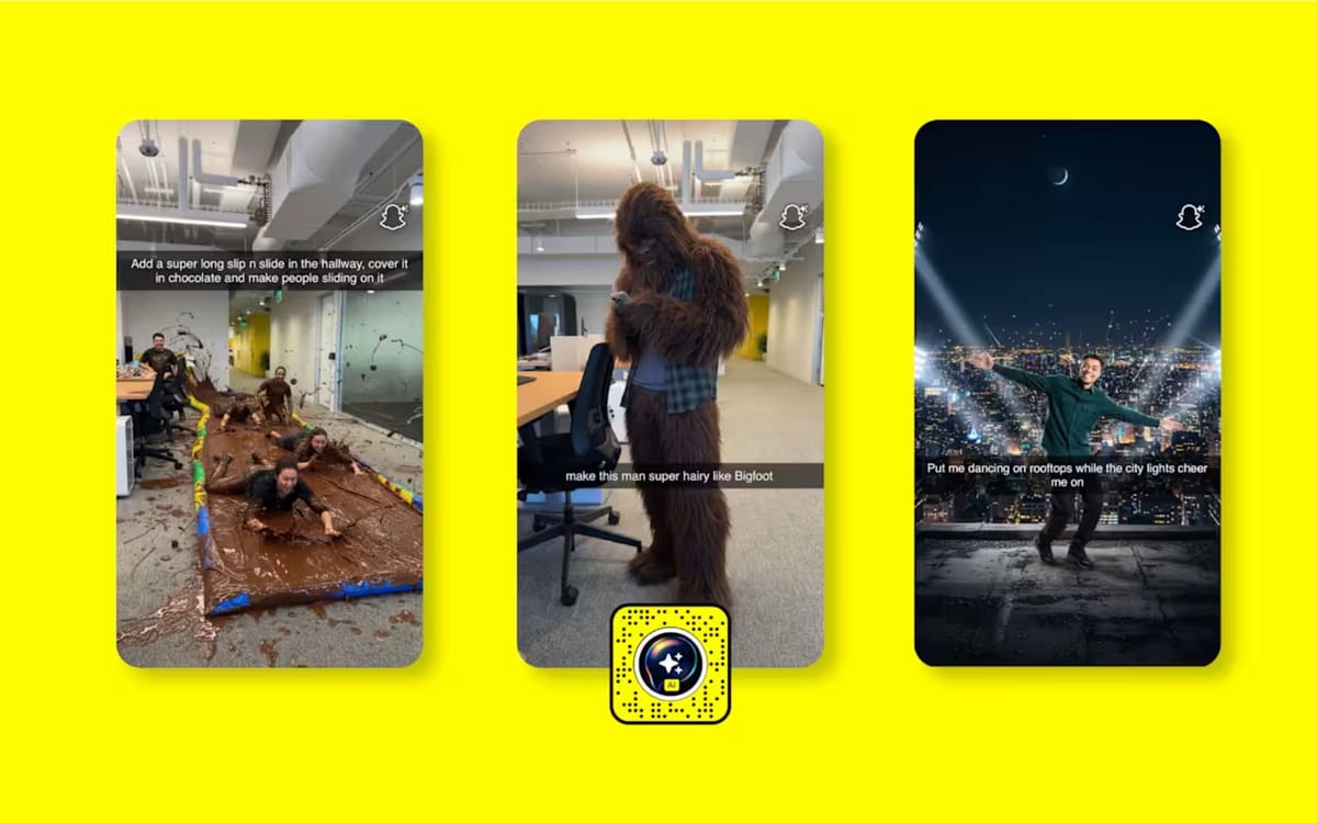 Snapchat makes AI image generation free in U.S.