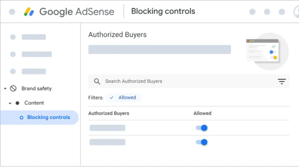 Google AdSense replaces ad networks control with authorized buyers