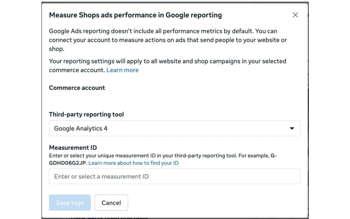 Meta tests GA4 integration for cross-platform tracking in ads