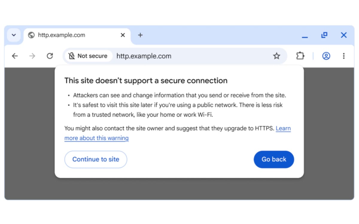 Chrome enforces secure connections by default in October 2026