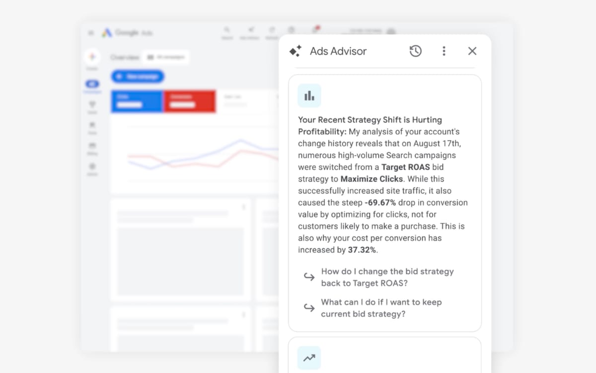 Google launches Ads and Analytics Advisors for all English accounts