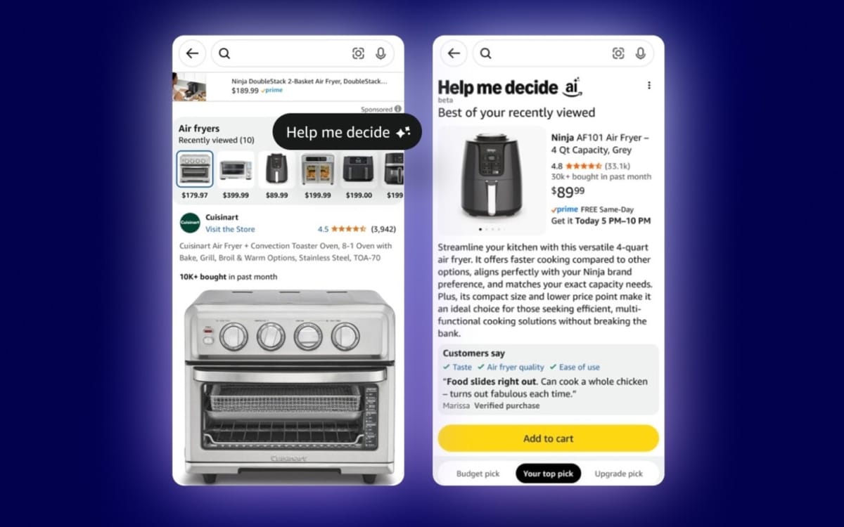 Amazon deploys generative and agentic AI across shopping platform