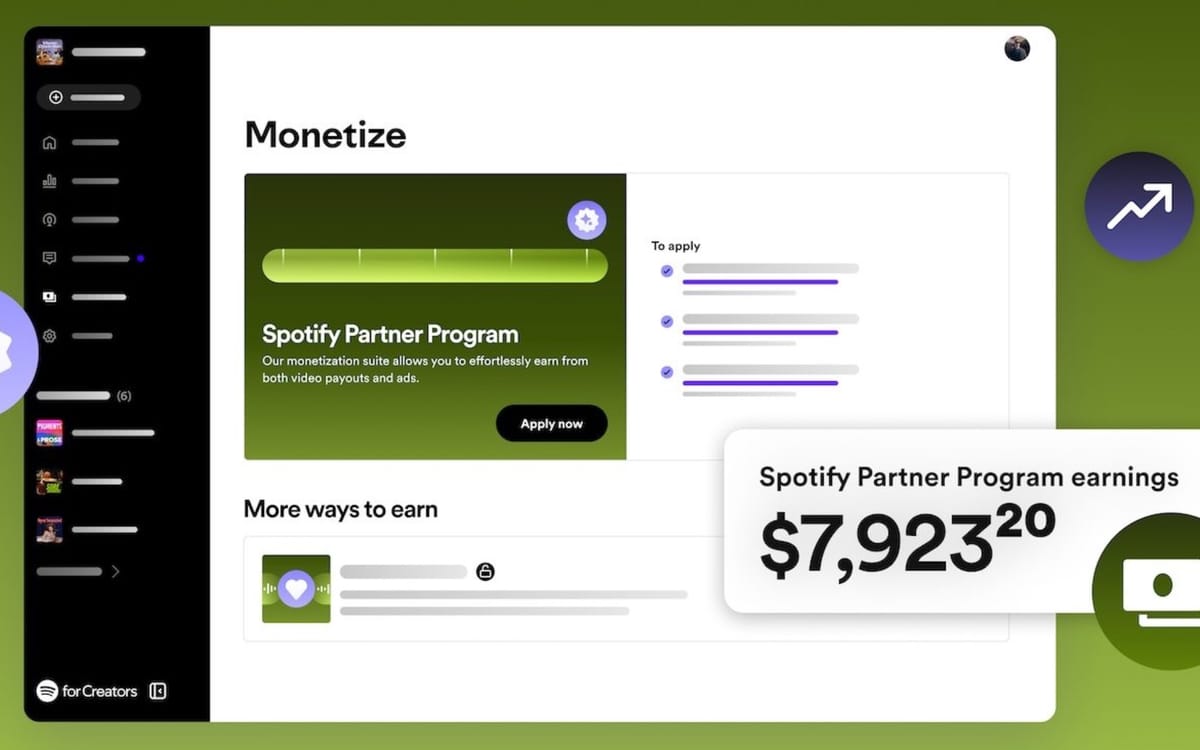Spotify brings monetization program to Nordic creators