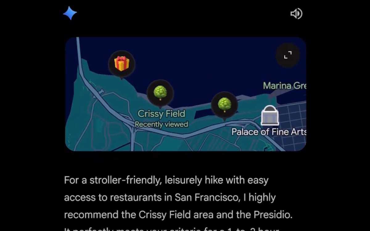 Gemini now serves local results from Google Maps in visual format