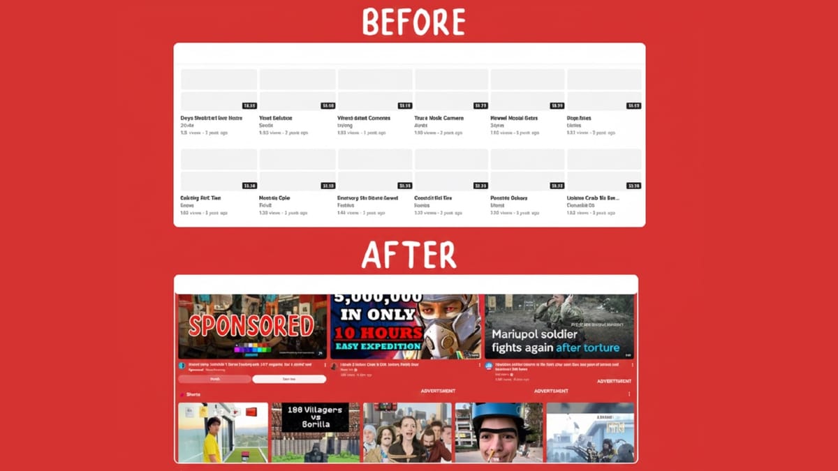 YouTube's home feed quietly kills long-form video discovery