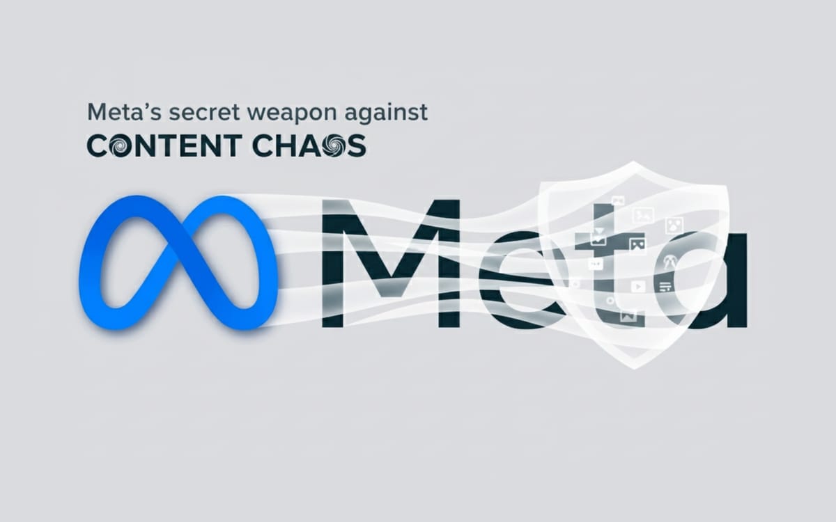 Meta's secret weapon against content chaos