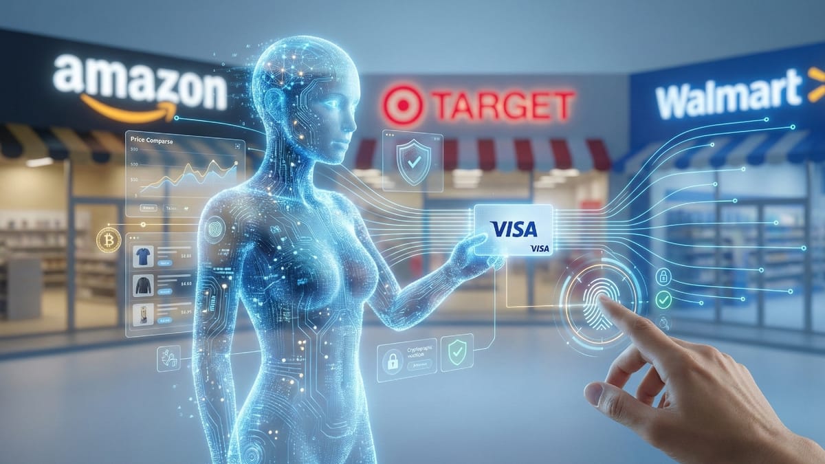 Visa builds payment infrastructure for AI agents to shop on your behalf