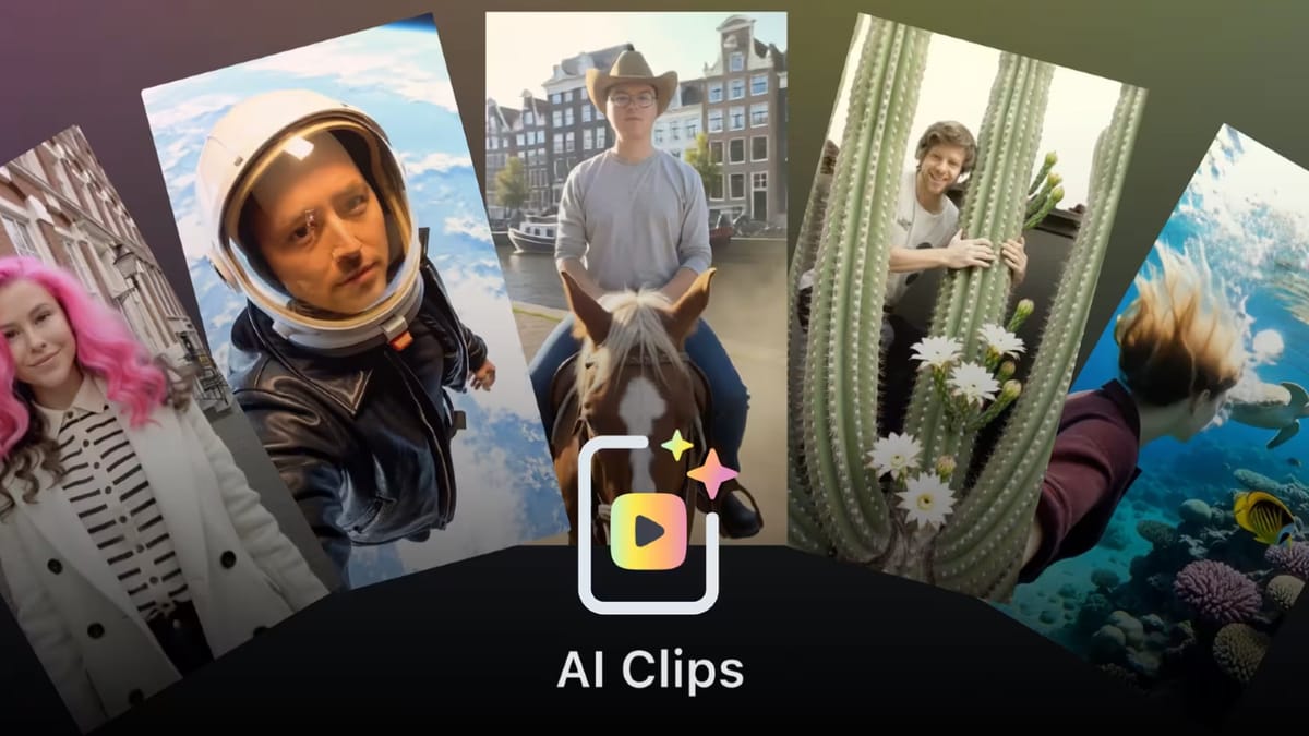 Snap's AI Clips let developers monetize photo-to-video lenses on Snapchat