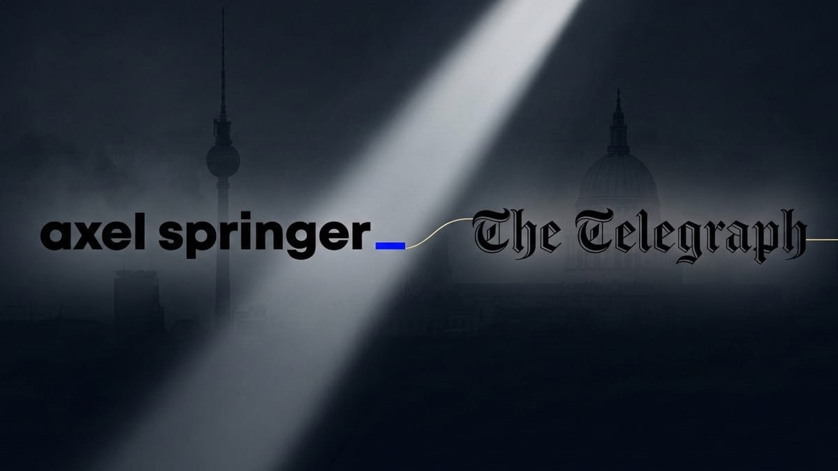 Axel Springer snaps up Telegraph for £575m - ousting DMGT at the last minute