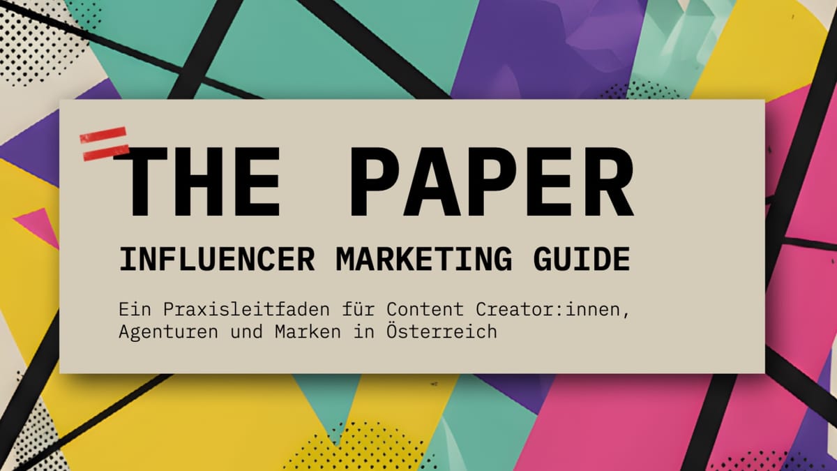 Austria's influencer marketing gets its first rulebook - and the industry wrote it