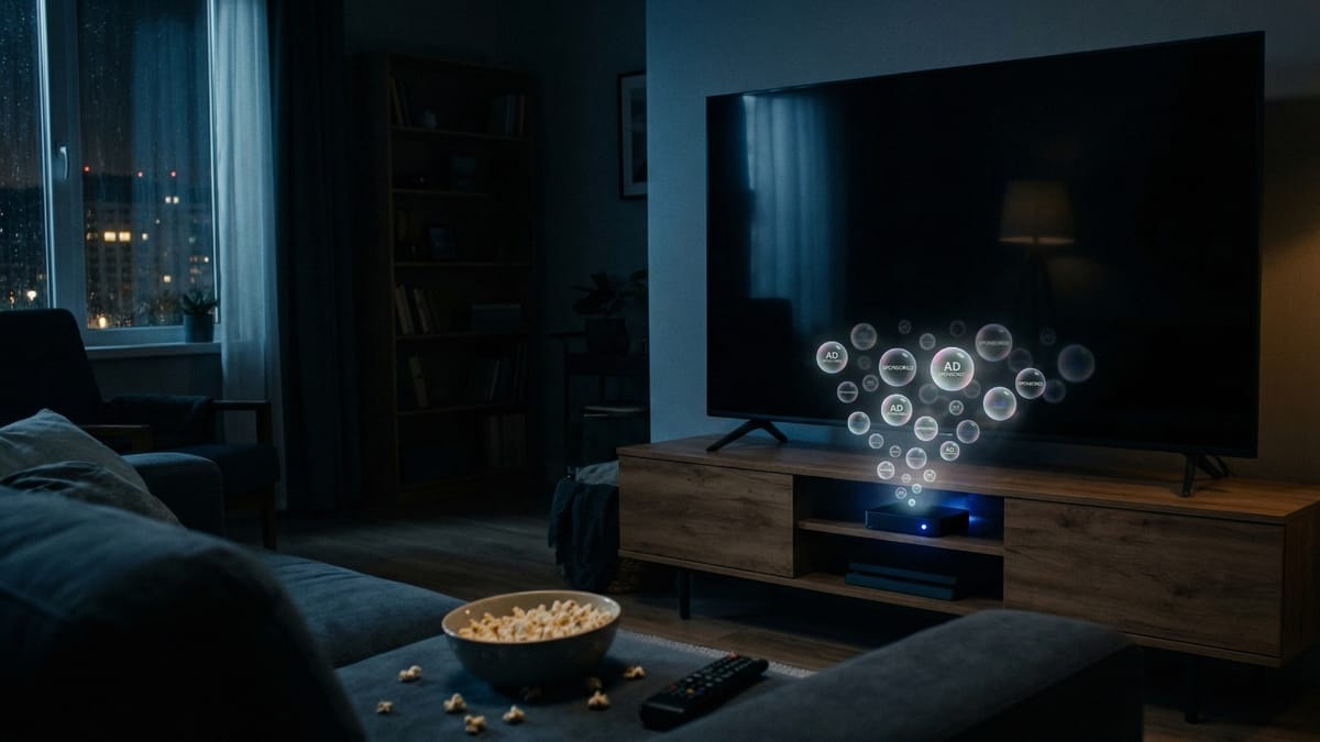 CTV's dirty secret: ads keep running when the TV is off