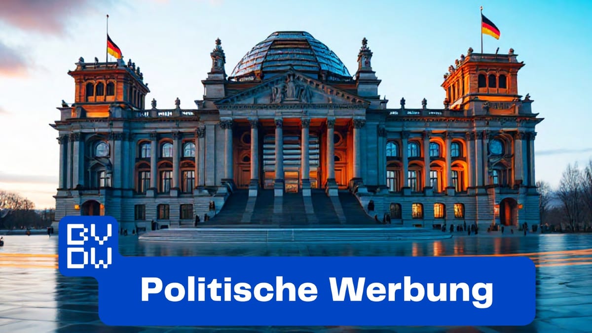 BVDW's guide breaks down how to run political ads under EU's TTPW rules