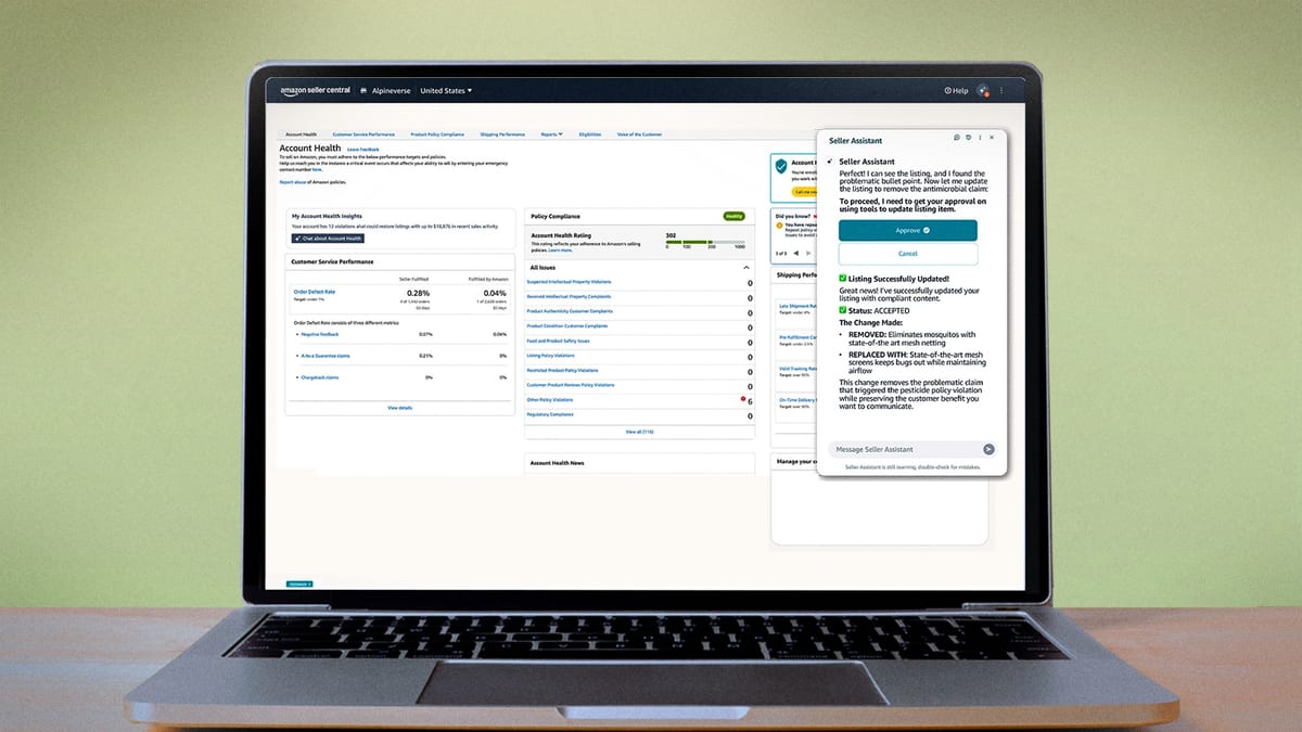 Amazon's Seller Assistant now checks review sharing eligibility per variation