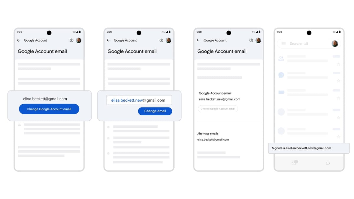 Gmail username change is live - and it could break your login system