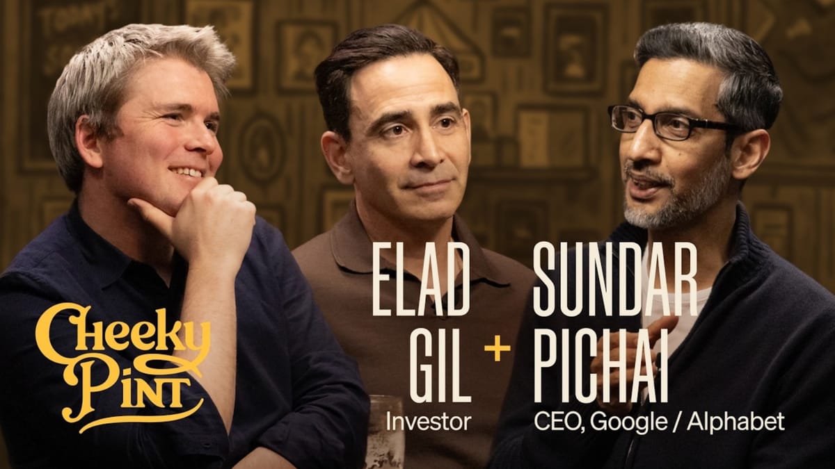 Sundar Pichai's candid take on AI, Search latency, and Google's $180bn bet
