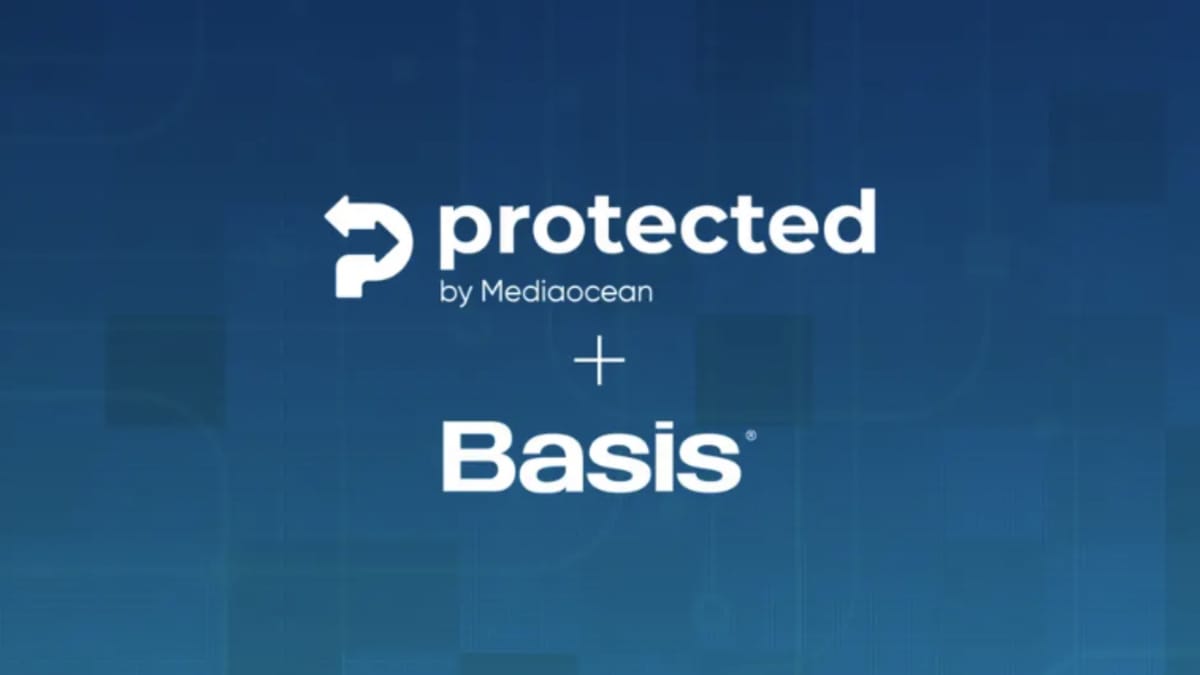 Basis embeds Protected by Mediaocean for live AI verification inside campaigns