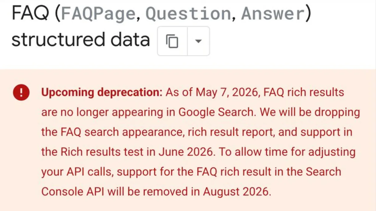 Google kills FAQ rich results: what SEOs saw coming since 2019
