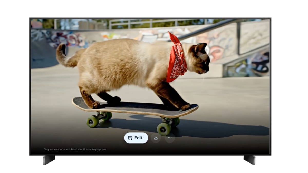Google TV brings Gemini image and video creation to the living room