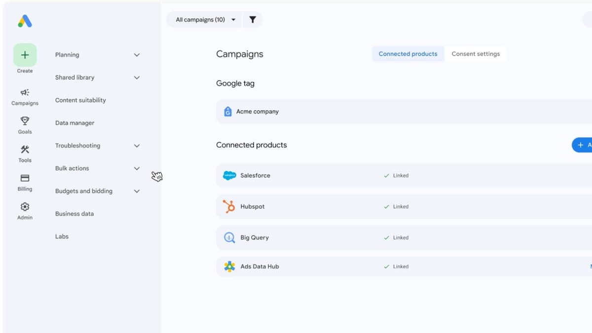 Google's pre-GML measurement push: Data Manager, GeoX, and Meridian Studio