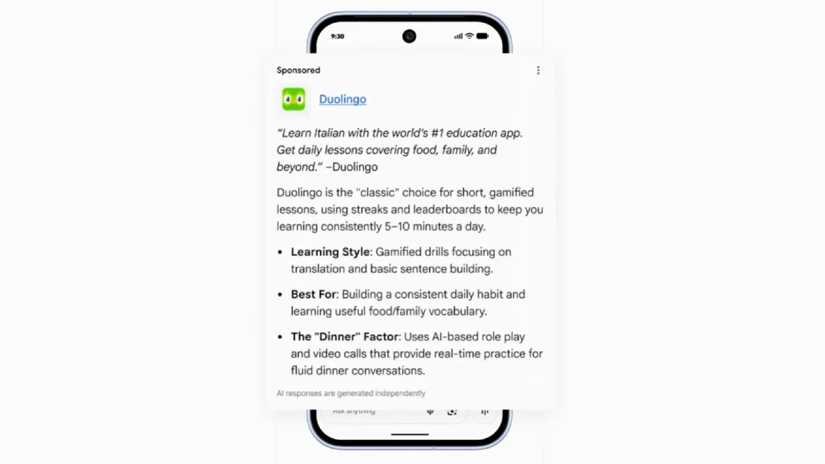 Google's new AI search ad formats reshape how brands reach buyers