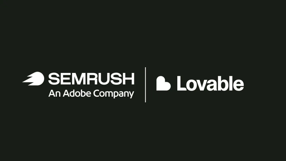 Semrush embeds search intelligence inside Lovable's AI app builder