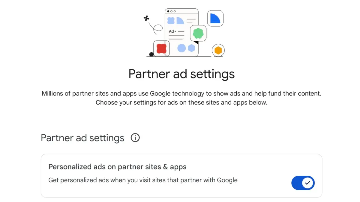 Google's partner ad opt-out exists because a judge said so