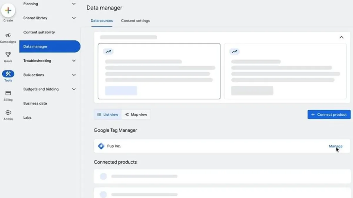 Google Tag Manager moves inside Google Ads Data Manager - what changes
