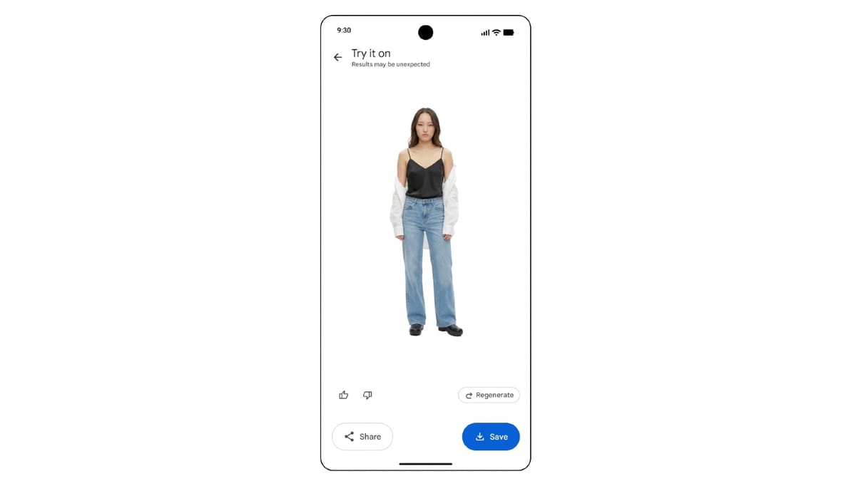 Google Photos wardrobe feature scans your closet and lets you try it on