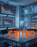 Criteo analytics room showing declining retail media revenue amid platform transformation challenges